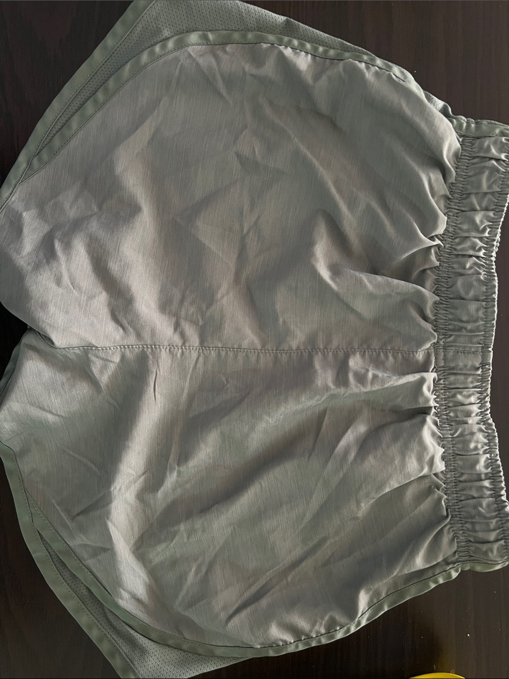 Nike Women’s Olive Green Athletic Running Shorts - Picture 2 of 2